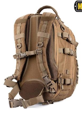 M-tac рюкзак mission pack laser cut coyote, штурмовой рюкзак 25л, военный рюкзак койот, туристический рюкзак3 фото