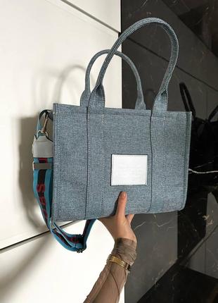 Шопер в стилі mj tote bag marc jacobs марк джейкобс5 фото