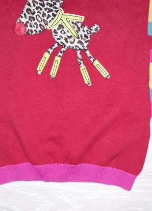 Яскраве, тепле плаття ladybird на 12-18 міс4 фото