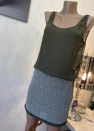 Плаття zara хакі 3