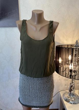 Плаття zara хакі 10