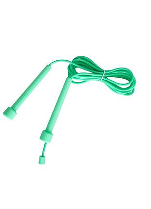 Скакалка скоростная для кроссфита 2.6м бирюзовая спортивная скакалка для похудения |...