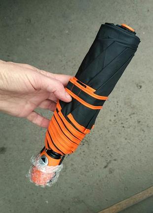 Зонт автомат компактный, антиветер.