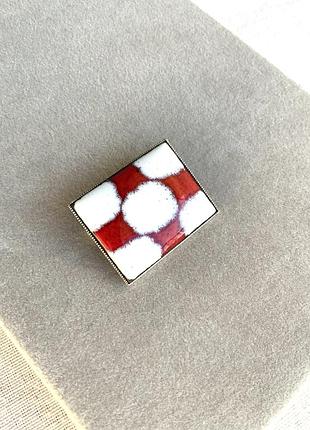 Брошь эмаль япония