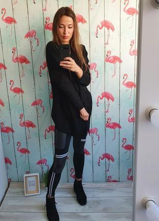 Крутой черный кардиган 4