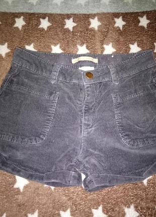 Классные вельветовые шорты
