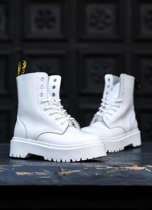 Черевики dr. martens jadon white ботинки7 фото