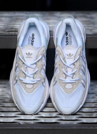 Кросівки adidas ozweego white textile кроссовки5 фото