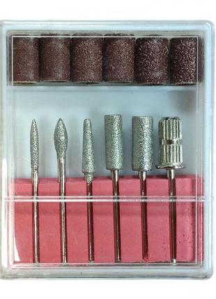 Фрезер для маникюра и педикюра nail polisher hc-601, 30000 об/мин, фрезер для ногтей розовый4 фото
