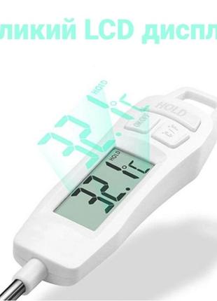 Кухонний термометр зі щупом tp400 + пластиковий тубус для зберігання5 фото