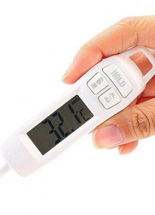 Кухонний термометр зі щупом tp400 + пластиковий тубус для зберігання2 фото