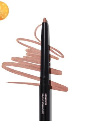 Водостійкий олівець-лайнер для брів бежевий нюд
