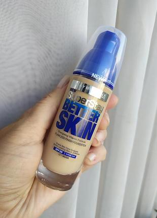 Тональный крем maybelline superstay better skin 30мл