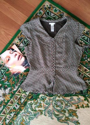 Вінтажна блуза з 100% шовку