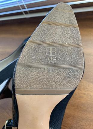 Босоножки туфли бренда balenciaga. оригинал. размер 35.7 фото