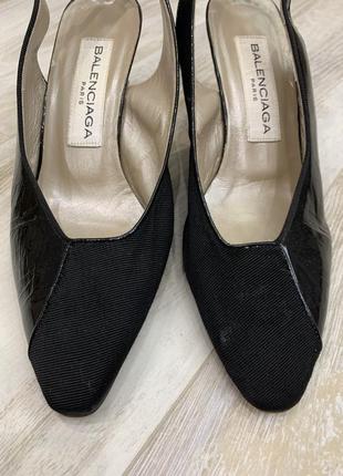 Босоножки туфли бренда balenciaga. оригинал. размер 35.8 фото