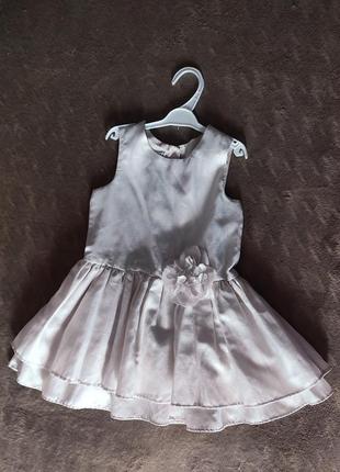 Платье с люрексом.1 фото