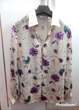 Гарна блуза блузка айворі4 фото