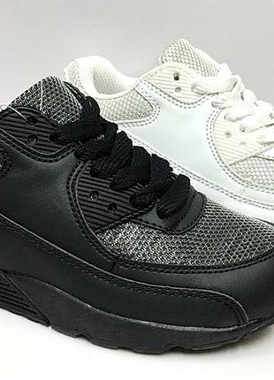 Кросівки якісні чорні air max польща
