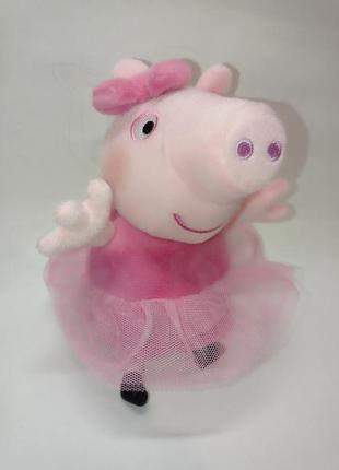 Мягкая игрушка свинка пеппа балерина peppa pig1 фото