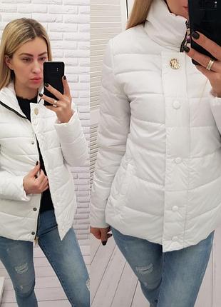 Куртка женская зима модель 211/2 цвет белый