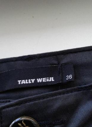 Женские мини шорты короткие стрейчевые с манжетами tally weijl totally sexy 36 швейцария8 фото