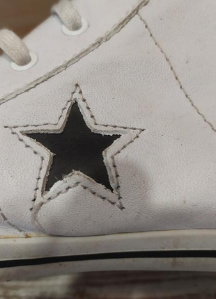 Кеды converse 39р , 24,5 см по стельке, верх кожа, унисекс, на низком ходу6 фото