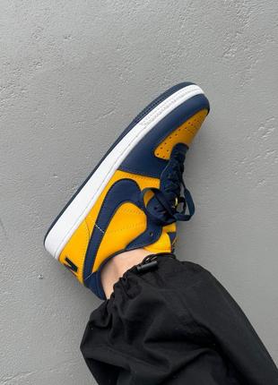 Кроссовки nike terminator low blue/yellow5 фото