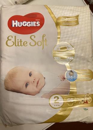 Подгузники huggies elite soft