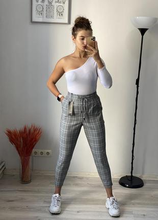 Штаны в клетку f&f