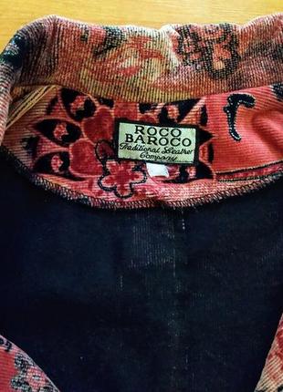 Жакет женский вельветовый нарядный #rocobaroco оригинал6 фото