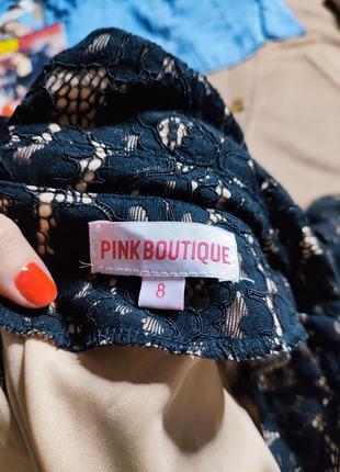 Pink boutique платье пиджак с длинным рукавом на пуговицах по фигуре с длинным рукавом5 фото