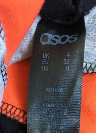 Юбка карандаш с лампасами на резинке asos3 фото