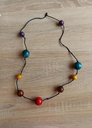 Деревянные бусы