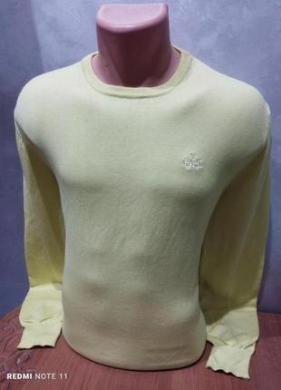 Элегантный хлопковый свитер аргентинского бренда одежды премиум класса la martina2 фото