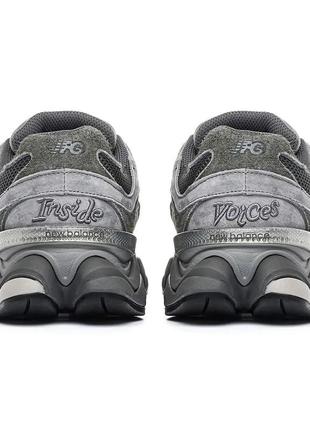 Кроссовки new balance 9060 dark grey  (нев балланты)5 фото