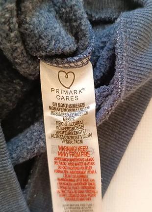 Свитшот primark 6-9 мес 3
