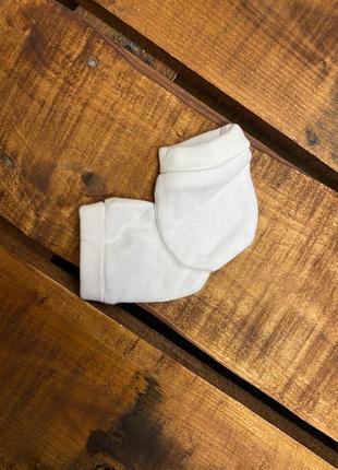 Детские царапки (0-3 мес идеал оригинал белые)