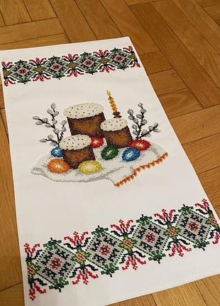 Полотенце из бисера