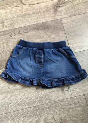 Юбка юбка джинсовая1 фото