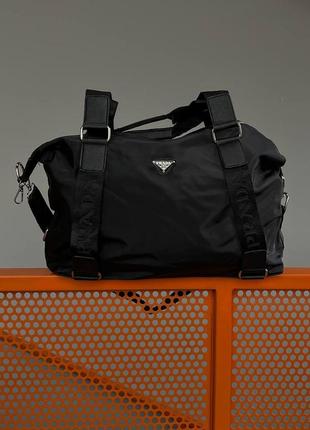 Женская сумка prada sport bag black