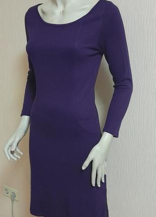 Стильне плаття фіолетового кольору gant collection made in bulgaria, 💯 оригінал2 фото