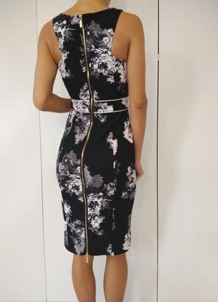Шикарное дизайнерское платье миди kardashian kollection for lipsy с биркой2 фото