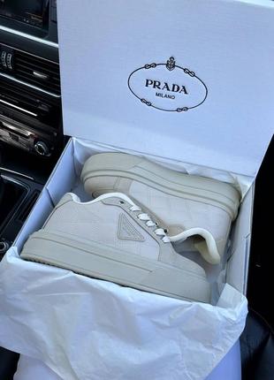 Prada re-nylon bryshed beige10 фото