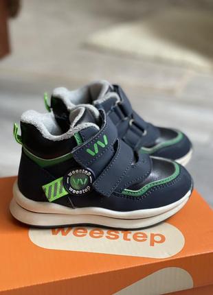 Демисезонные кроссовки на мальчика weestep 25р1 фото