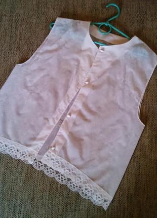 Блузка фактурна,прозора і легка