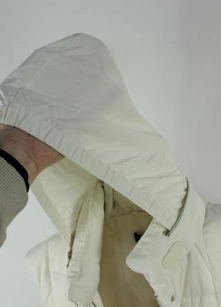 Шикарна пухова жилетка orwell white puffer vest jacket women's8 фото