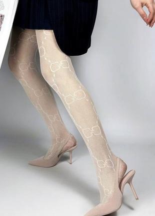 Туфлі слінгбеки на підборах чорні рожеві блакитні білі