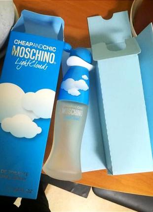 Moschino cheap &amp; chic light clouds 100 ml9 фото