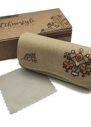 Футляр для медицинских очков "acropolis" львова, украина 03/76 - бежевый